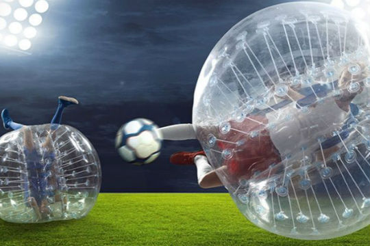 EVG à Barcelone bubble football