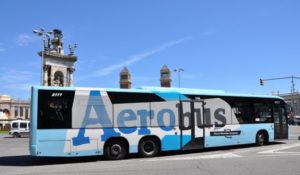 Barcelone : Aerobus vers le centre-ville