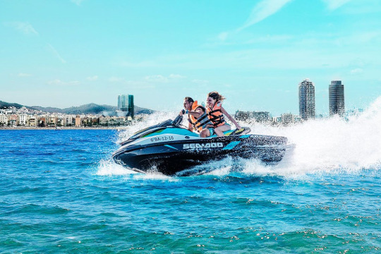 Activité EVG à Barcelone: Jet ski