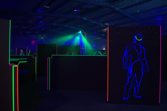 Laser game et paintball indoor EVG Barcelone