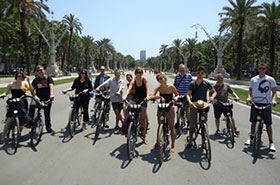 activité vélo evjf barcelone