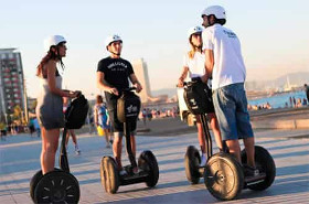 Segway activité evjf barcelone