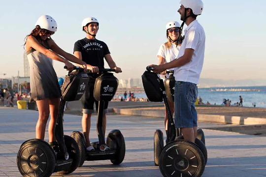 Activité EVG / EVJF à Barcelone : Tour en Segway